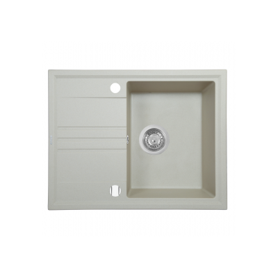 Мойка кухонная гранитная Perfelli SILVE PGS 134-64 LIGHT BEIGE Мойка кухонная гранитная Perfelli SILVE PGS 134-64 LIGHT BEIGE