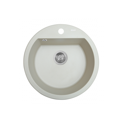 Мойка кухонная гранитная Perfelli SONNO RGS 105-51 LIGHT BEIGE Мойка кухонная гранитная Perfelli SONNO RGS 105-51 LIGHT BEIGE