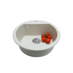 Мойка кухонная гранитная Perfelli SONNO RGS 105-51 LIGHT BEIGE Мойка кухонная гранитная Perfelli SONNO RGS 105-51 LIGHT BEIGE