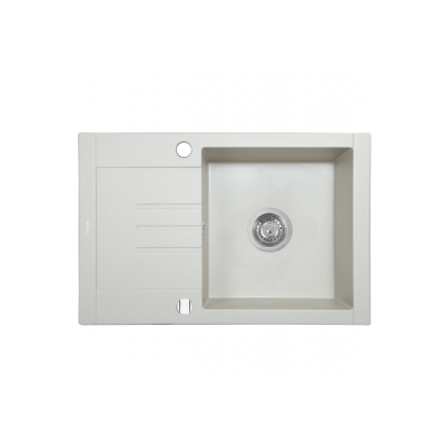 Мойка кухонная гранитная Perfelli TINO PGT 134-66 LIGHT BEIGE