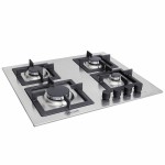 Поверхность газовая на металле Perfelli HGM 6430 INOX SLIM LINE Поверхность газовая на металле Perfelli HGM 6430 INOX SLIM LINE