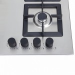 Поверхность газовая на металле Perfelli HGM 6430 INOX SLIM LINE Поверхность газовая на металле Perfelli HGM 6430 INOX SLIM LINE