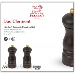 Набор мельниц для соли и перца 13 см Peugeot 2/27933 Clermont шоколад Набор мельниц для соли и перца 13 см Peugeot 2/27933 Clermont шоколад