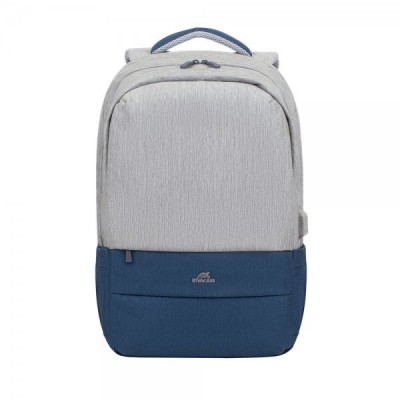 Рюкзак для ноутбука 17.3", колекція "Prater" RIVACASE 7567 (Grey/ Dark Blue) Рюкзак для ноутбука 17.3", колекція "Prater" RIVACASE 7567 (Grey/ Dark Blue)
