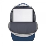 Рюкзак для ноутбука 17.3", колекція "Prater" RIVACASE 7567 (Grey/ Dark Blue) Рюкзак для ноутбука 17.3", колекція "Prater" RIVACASE 7567 (Grey/ Dark Blue)