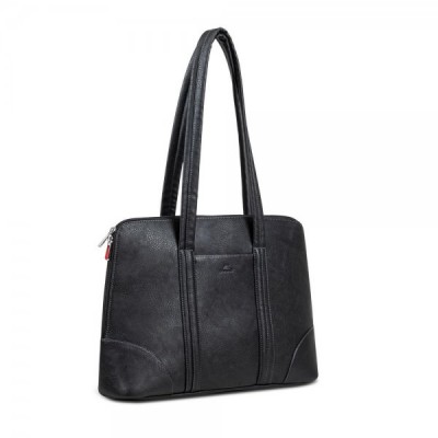 Сумка для ноутбука 14", жiноча, колекцiя "Orly", екошкiра, чорний RIVACASE 8992 PU (Black)