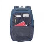 Рюкзак для ноутбука 15.6" RIVACASE 7767 (Steel blue/aquamarine) Рюкзак для ноутбука 15.6" RIVACASE 7767 (Steel blue/aquamarine)