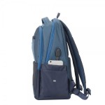 Рюкзак для ноутбука 15.6" RIVACASE 7767 (Steel blue/aquamarine) Рюкзак для ноутбука 15.6" RIVACASE 7767 (Steel blue/aquamarine)