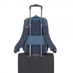 Рюкзак для ноутбука 15.6" RIVACASE 7767 (Steel blue/aquamarine) Рюкзак для ноутбука 15.6" RIVACASE 7767 (Steel blue/aquamarine)