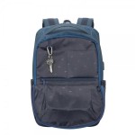 Рюкзак для ноутбука 15.6" RIVACASE 7767 (Steel blue/aquamarine) Рюкзак для ноутбука 15.6" RIVACASE 7767 (Steel blue/aquamarine)