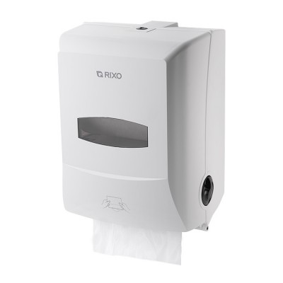 Диспенсер для бумажных полотенец полуавтоматический RIXO P588W Grande Диспенсер для бумажных полотенец полуавтоматический RIXO P588W Grande