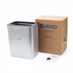 Настінний кошик для сміття 26л RIXO WB300S MAGGIO срібний Настінний кошик для сміття 26л RIXO WB300S MAGGIO срібний