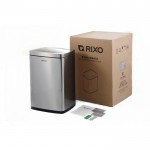 Настінний кошик для сміття RIXO WB420S Solido 20 л, нержавіюча сталь матовий Настінний кошик для сміття RIXO WB420S Solido 20 л, нержавіюча сталь матовий