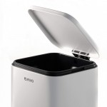 Ведро для мусора с педалью RIXO PB716W Solido 16 л Белый Ведро для мусора с педалью RIXO PB716W Solido 16 л Белый