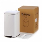 Ведро для мусора с педалью RIXO PB716W Solido 16 л Белый Ведро для мусора с педалью RIXO PB716W Solido 16 л Белый