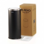 Ведро для мусора с поворотной крышкой RIXO WB030B Solido 30 л, черный матовый Ведро для мусора с поворотной крышкой RIXO WB030B Solido 30 л, черный матовый