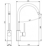 Смеситель для кухонной мойки GENEBRE FRT65401 TAU-401 Смеситель для кухонной мойки GENEBRE FRT65401 TAU-401