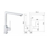 Смеситель для кухни GENEBRE FRK63400 Kenjo Смеситель для кухни GENEBRE FRK63400 Kenjo