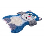 Коврик для ванной PHP 1718 MicioMicio 65х85 см Blue Коврик для ванной PHP 1718 MicioMicio 65х85 см Blue