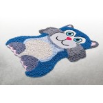 Коврик для ванной PHP 1718 MicioMicio 65х85 см Blue Коврик для ванной PHP 1718 MicioMicio 65х85 см Blue