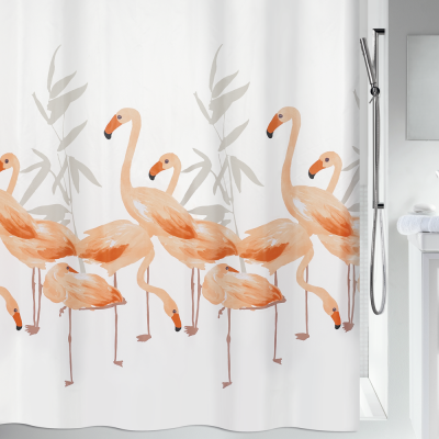 Шторка для ванной Spirella Flamingo 180x200 см Шторка для ванной Spirella Flamingo 180x200 см