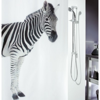 Шторка для ванной Spirella Zebra 180x200 см Шторка для ванной Spirella Zebra 180x200 см