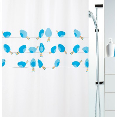 Шторка для ванной Spirella Birdy 180x200 см Шторка для ванной Spirella Birdy 180x200 см