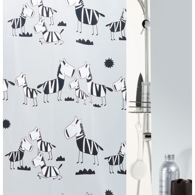 Шторка для ванной Spirella Zebi 180x200 см Шторка для ванной Spirella Zebi 180x200 см