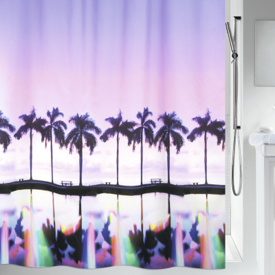 Шторка для ванной Spirella Palm-Beach 180x200 см Шторка для ванной Spirella Palm-Beach 180x200 см