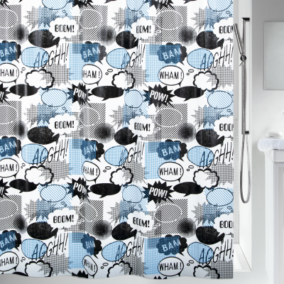 Шторка для ванной Spirella Wow 180x200 см Шторка для ванной Spirella Wow 180x200 см