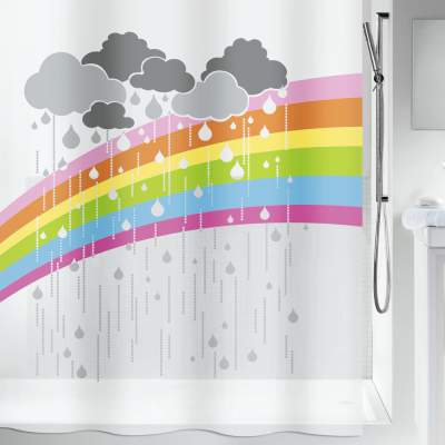 Шторка для ванной Spirella Arc-en-Ciel 180x200 см Шторка для ванной Spirella Arc-en-Ciel 180x200 см