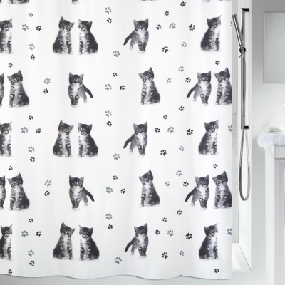 Шторка для ванной Spirella Kitty-Paw 180x200 см Шторка для ванной Spirella Kitty-Paw 180x200 см