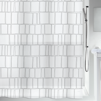 Шторка для ванной Spirella Construct 180x200 см Шторка для ванной Spirella Construct 180x200 см