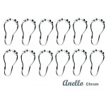 Кольца для шторок Spirella 10.02845 Anello chrom Кольца для шторок Spirella 10.02845 Anello chrom