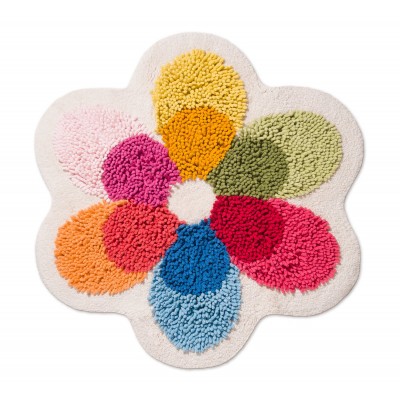 Коврик для ванной PHP NUMBER ONE FLOWER Color 75×75см Коврик для ванной PHP NUMBER ONE FLOWER Color 75×75см