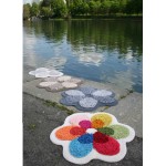 Коврик для ванной PHP NUMBER ONE FLOWER Color 75×75см Коврик для ванной PHP NUMBER ONE FLOWER Color 75×75см