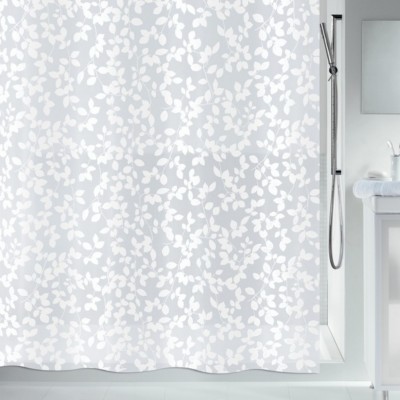 Шторка для ванної з PEVA Spirella 10.08183 BLATT 180x200cm White Шторка для ванної з PEVA Spirella 10.08183 BLATT 180x200cm White