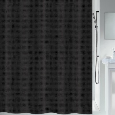 Шторка для ванної Spirella 10.20605 GEORGES 180x200 см Black Шторка для ванної Spirella 10.20605 GEORGES 180x200 см Black