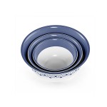 Набор Stefanplast 55201 Tosca из трех мисок с крышками (Ø 19, 23, 29 cm) голубой Набор Stefanplast 55201 Tosca из трех мисок с крышками (Ø 19, 23, 29 cm) голубой