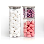 Емкость для хранения продуктов Stefanplast 55450 Tosca 1,2 коричневая круглая Емкость для хранения продуктов Stefanplast 55450 Tosca 1,2 коричневая круглая