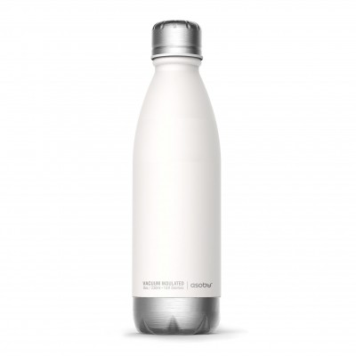 Термобутылка 0,51 л ASOBU SBV17 white-silver Термобутылка 0,51 л ASOBU SBV17 white-silver