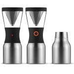 Кофеварка портативная 1,1 л ASOBU Coldbrew KB900 silver-black