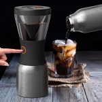 Кофеварка портативная 1,1 л ASOBU Coldbrew KB900 silver-black