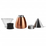 Кофеварка портативная 1,1 л ASOBU Pourover PO300 copper-black Кофеварка портативная 1,1 л ASOBU Pourover PO300 copper-black