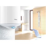 Водонагреватель электрический Tesy Bilight Slim GCV 803520 B11 TSRC, 80 л, 2 кВт, круглый слим, мех. упр-ние, Болгария, D