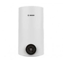 Водонагрівач електр. BOSCH круглий слім Tronic 4000T, 30л, 1,5кВт, сухий тен, вертикальний монтаж, електр. кер-ння, A, білий 7736507574