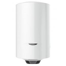 Водонагрівач електр. Ariston круглий PRO1 ECO 100 V 1,8K PL DRY, 100л, 1,8кВт, сухий тен, ел. кер-ння, B, Італія, білий 3201856 Водонагрівач електр. Ariston круглий PRO1 ECO 100 V 1,8K PL DRY, 100л, 1,8кВт, сухий тен, ел. кер-ння, B, Італія, білий 3201856