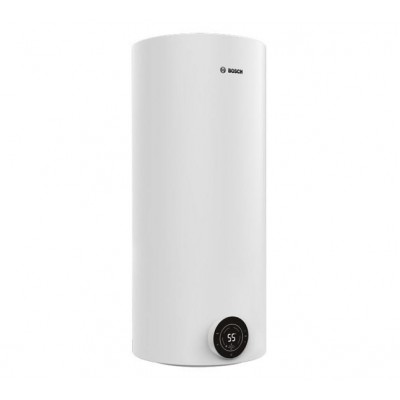 Водонагрівач електр. BOSCH круглий Tronic 4000T, 120л, 2кВт, сухий тен, вертикальний монтаж, електр. кер-ння, B, білий 7736507579