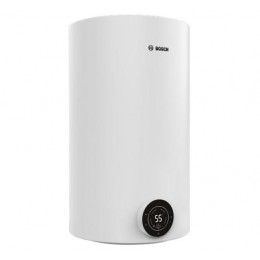 Водонагрівач електр. BOSCH круглий Tronic 4000T, 80л, 2кВт, сухий тен, вертикальний монтаж, електр. кер-ння, B, білий 7736507577 Водонагрівач електр. BOSCH круглий Tronic 4000T, 80л, 2кВт, сухий тен, вертикальний монтаж, електр. кер-ння, B, білий 7736507577
