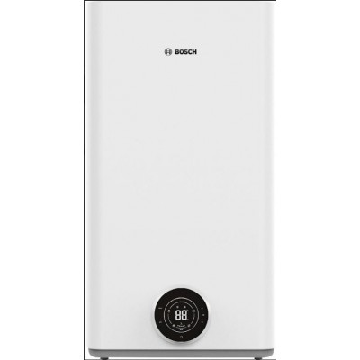 Водонагрівач електр. BOSCH плаский слім Tronic 4500, 80л, 1.5кВт, ун. монтаж, електр. кер-ння, B, білий 7736507298 Водонагрівач електр. BOSCH плаский слім Tronic 4500, 80л, 1.5кВт, ун. монтаж, електр. кер-ння, B, білий 7736507298